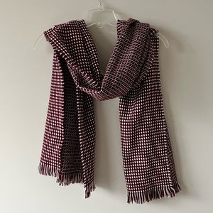 Loft plaid scarf